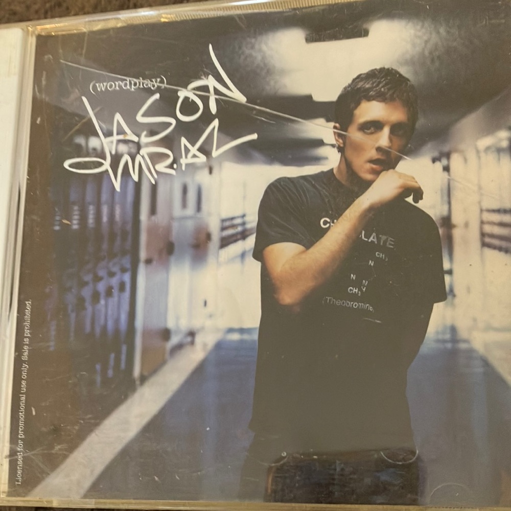 Jason mraz wordplay promo cd